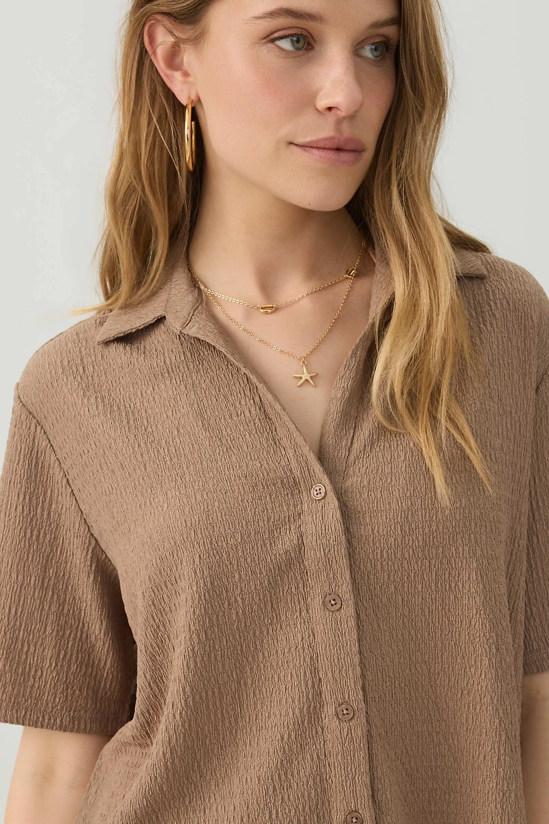 Boxy Camp Shirt