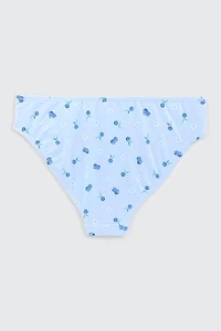 Printed Bikini Bottom