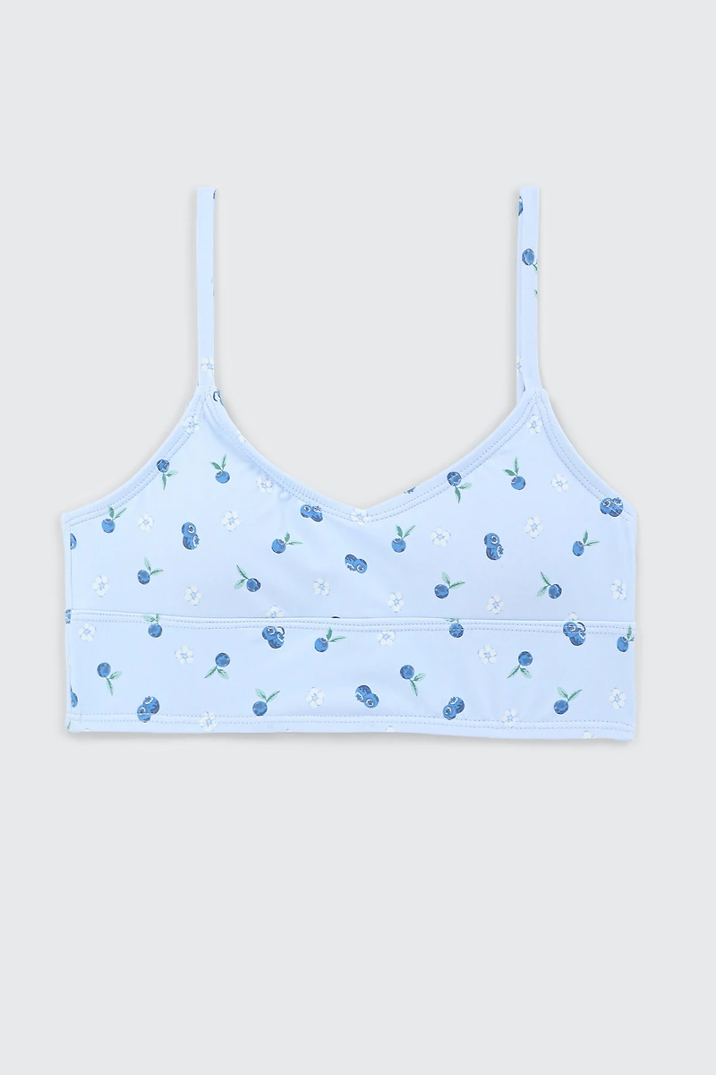Printed Bikini Top