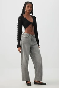 Crop Open Stitch Shrug
