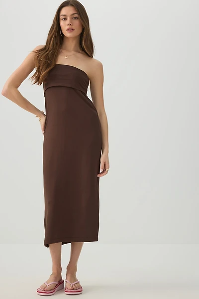 Maxi Fold-Over 2-in-1 Skirt