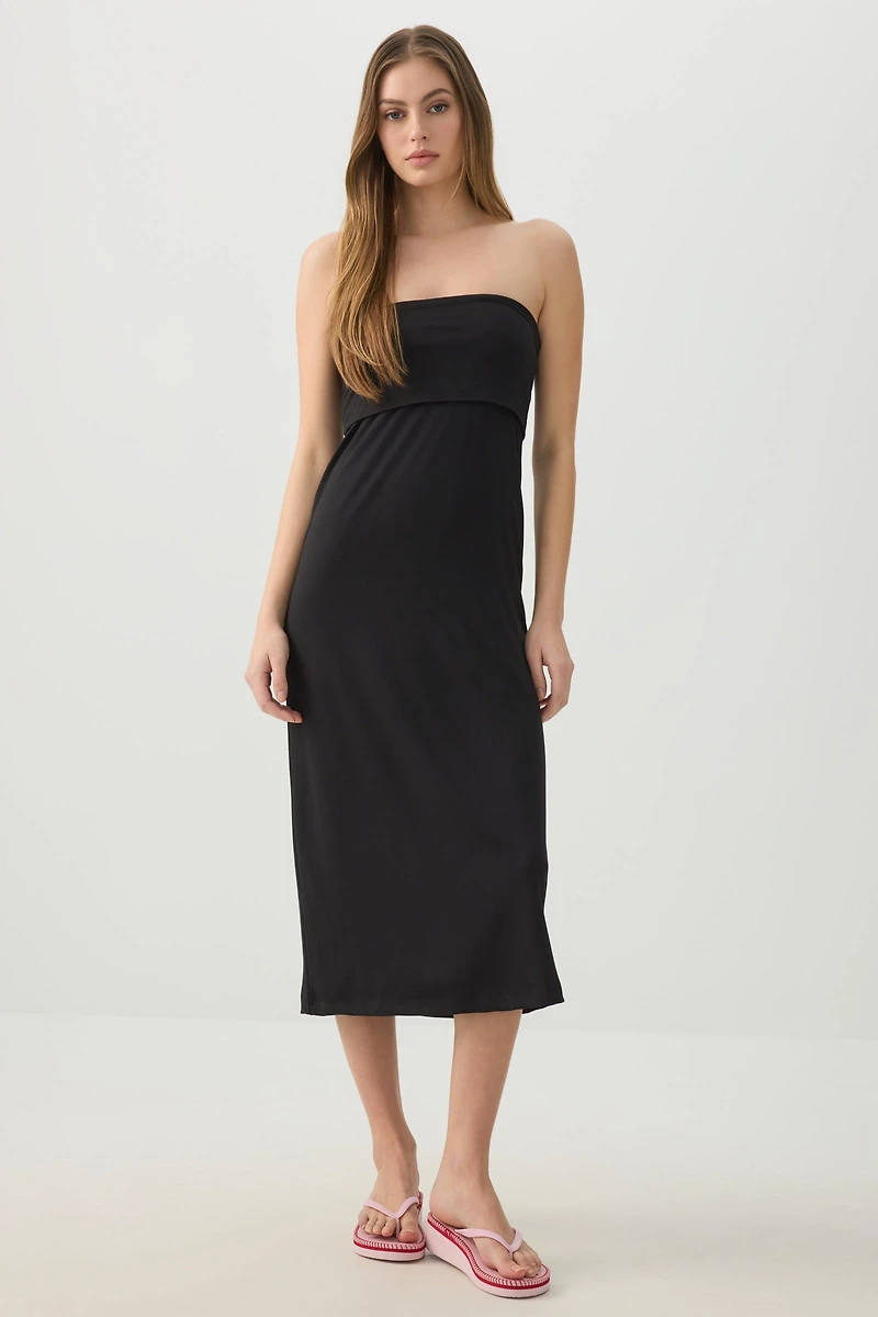 Maxi Fold-Over 2-in-1 Skirt