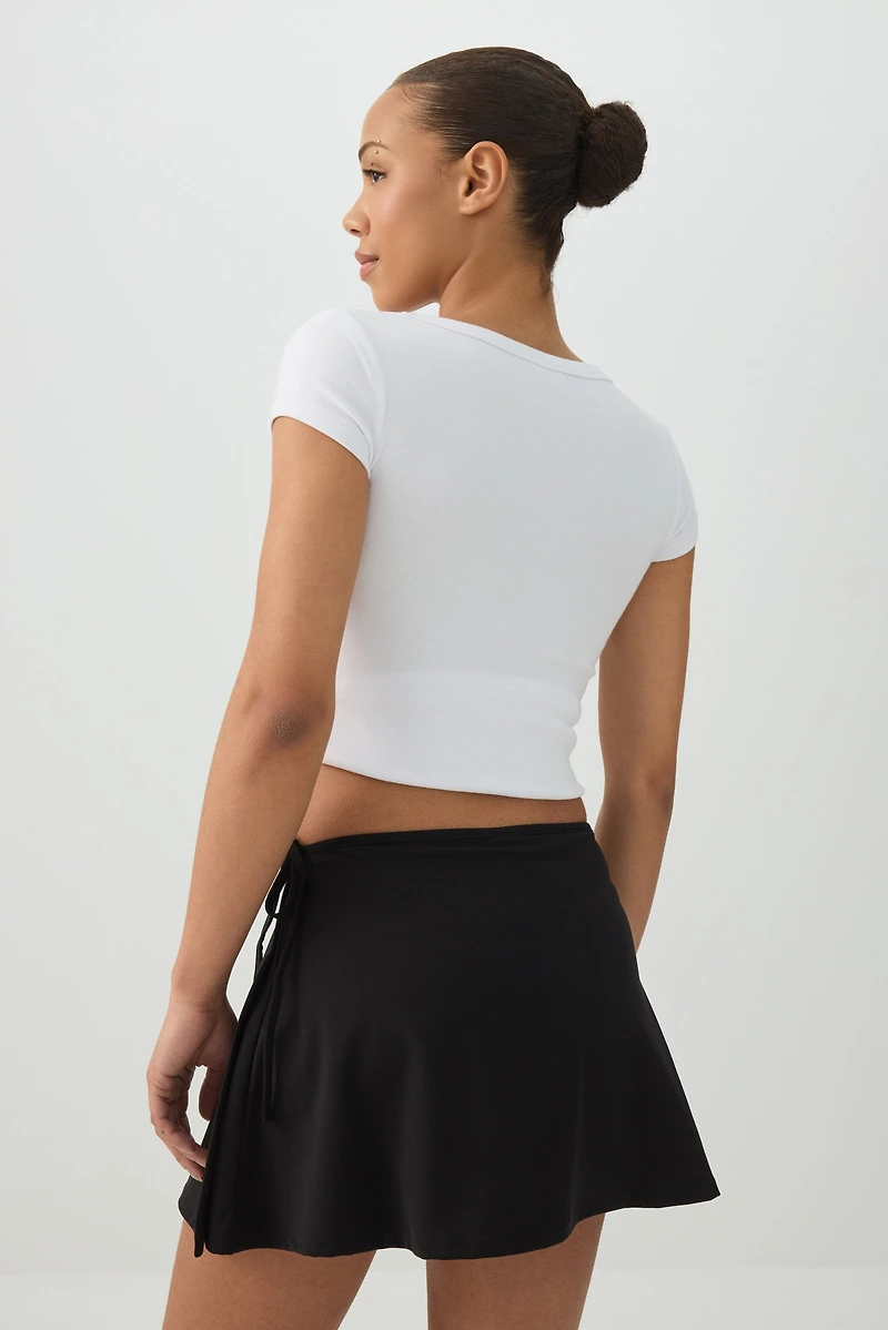 Soft Wrap Skort