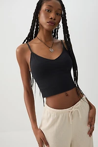 Ultra Crop Seamless Tank with Removable Cups