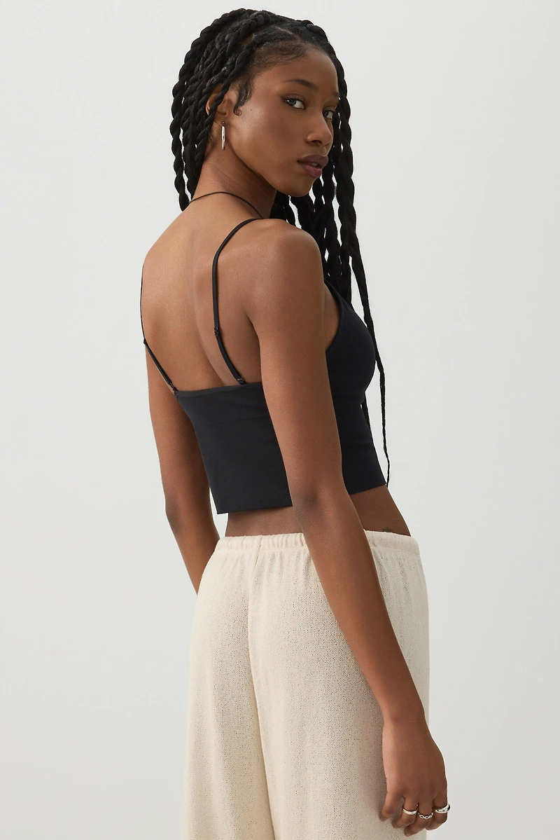 Ultra Crop Seamless Tank with Removable Cups