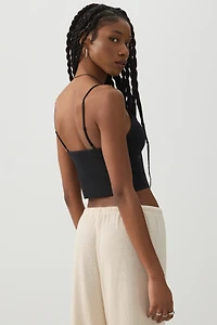 Ultra Crop Seamless Tank with Removable Cups