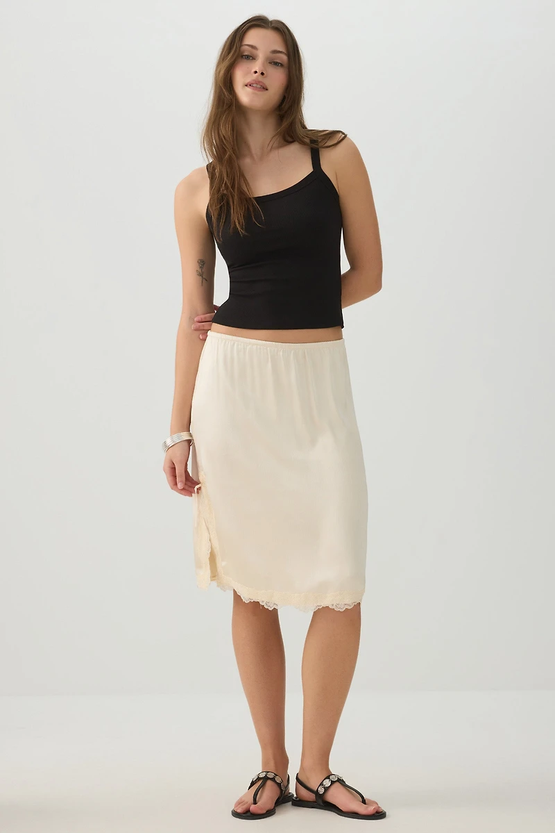 Camisole côtelée Basic