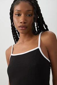 Contrast Binding Tank Top