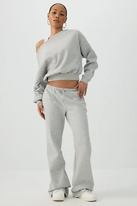 Off Shoulder Sweatshirt