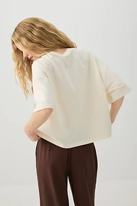 Dropped Shoulder Graphic T Shirt