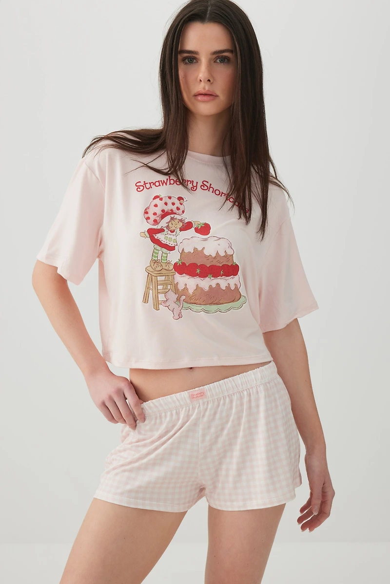 Knit Boxy Short PJ Set