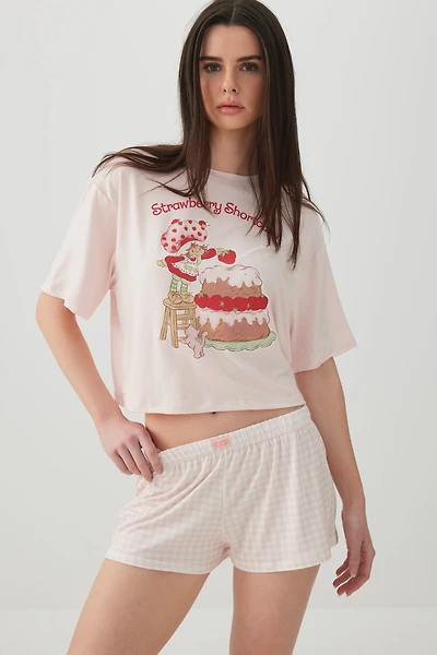 Knit Boxy Short PJ Set