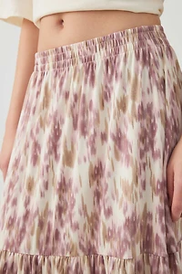 Tiered Maxi Skirt