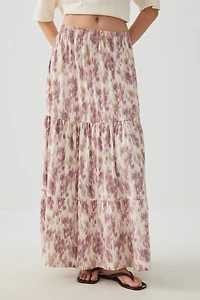 Tiered Maxi Skirt