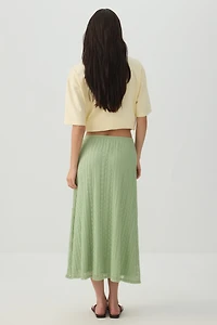 Midi Flowy Skirt