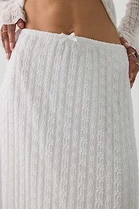 Jupe midi fluide