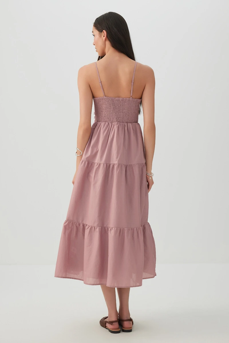 Smocked Maxi Dress
