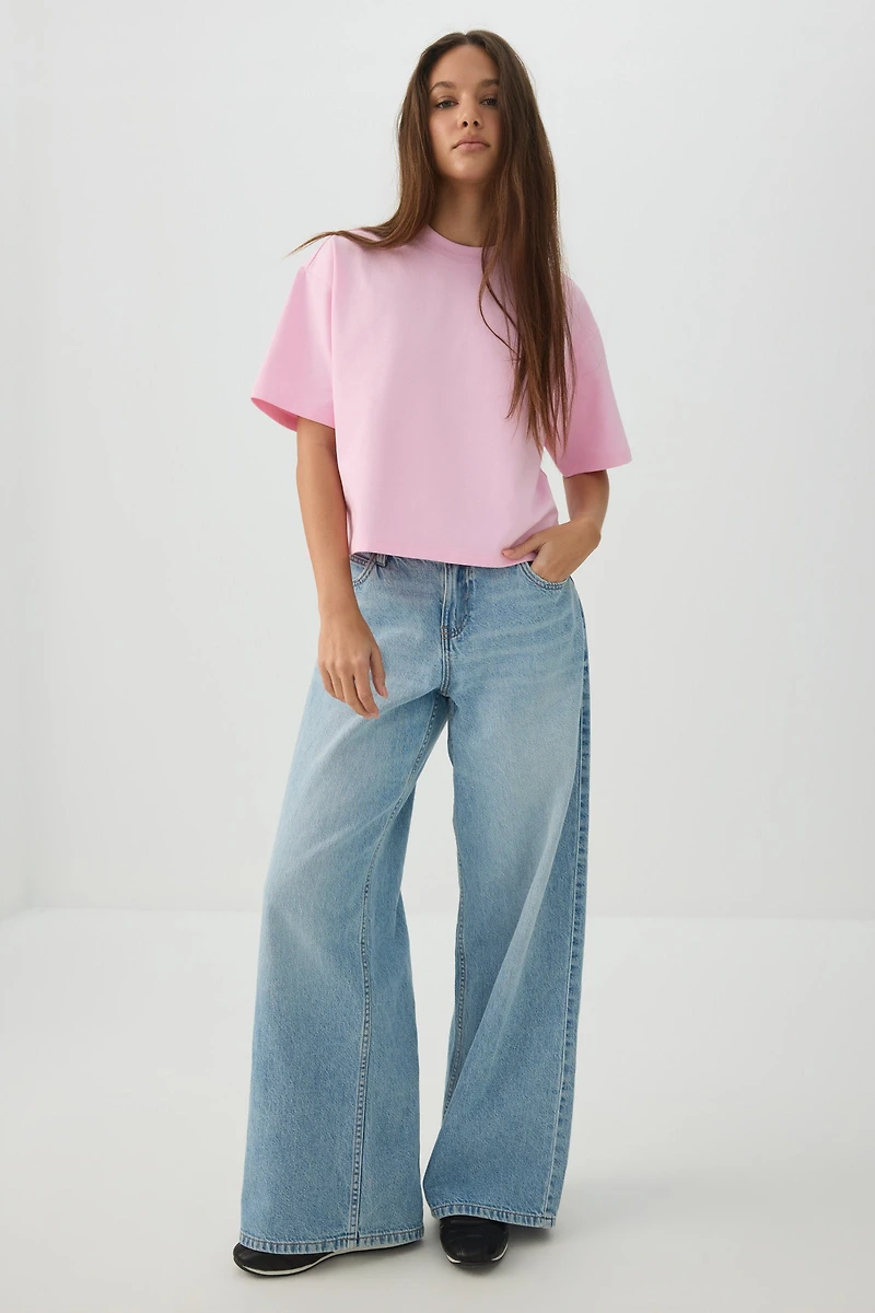 Basic Boxy Short Sleeve T-Shirt
