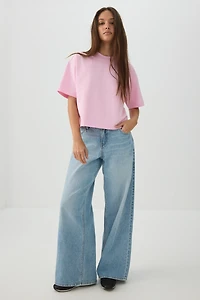 Basic Boxy Short Sleeve T-Shirt