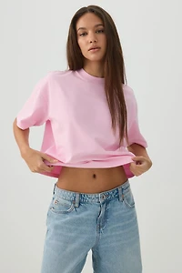 Basic Boxy Short Sleeve T-Shirt