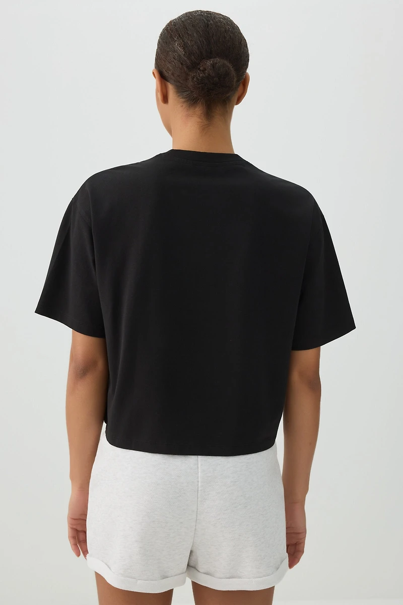 Basic Boxy Short Sleeve T-Shirt