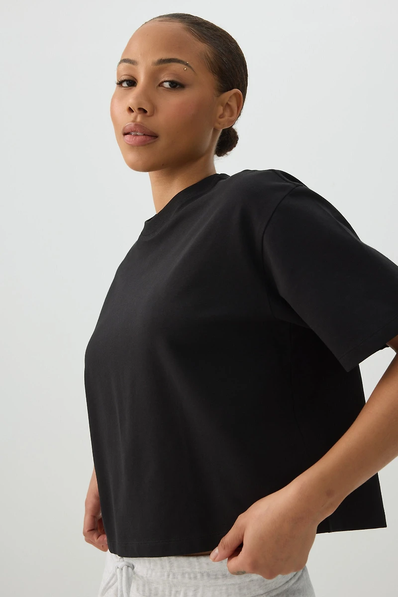 Basic Boxy Short Sleeve T-Shirt