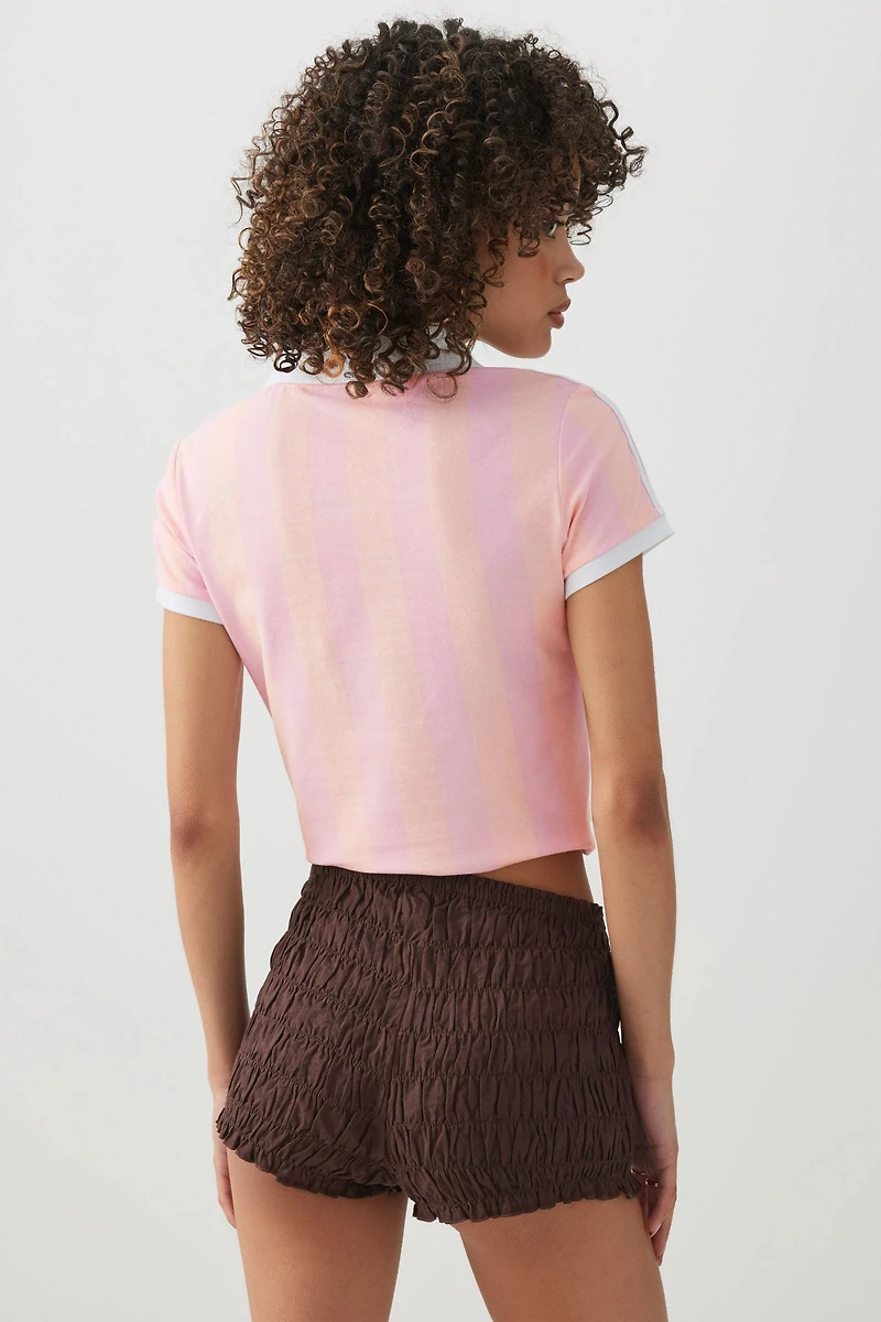 High Rise Shirred Bloomers