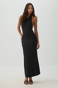 Cowl Neck Maxi Dress