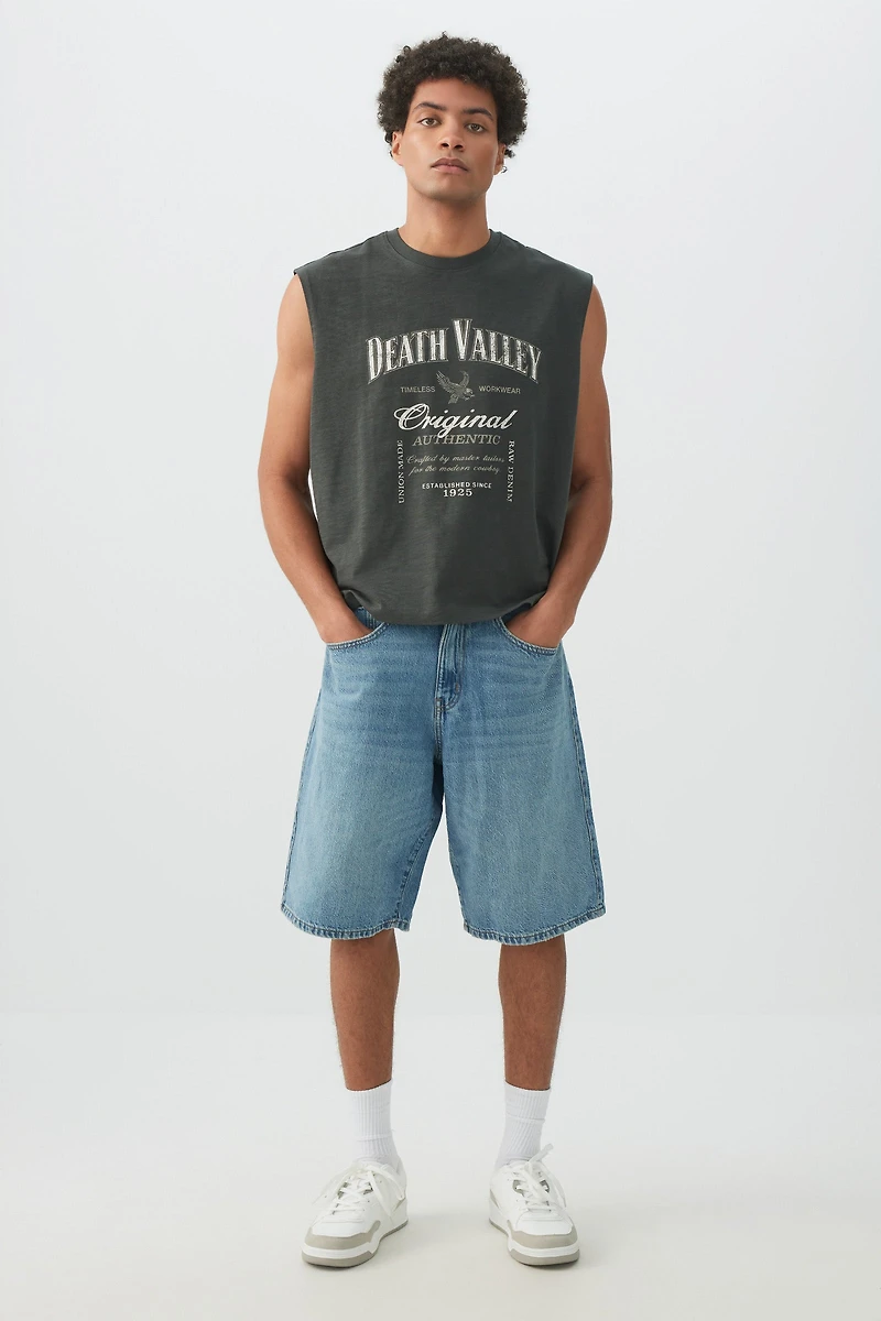 Baggy Denim Shorts