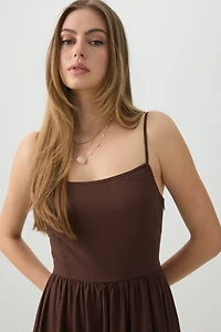 Robe Midi en Lin