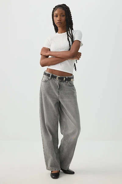 The Untamed Mid Rise Baggy Jean