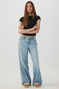 Ribbed Knit Cropped Top