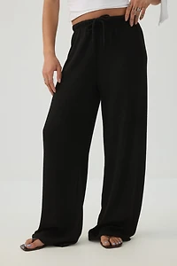 Drawstring Wide Leg Pants