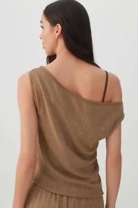 Off Shoulder Knit Top