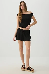 Shorts en crochet