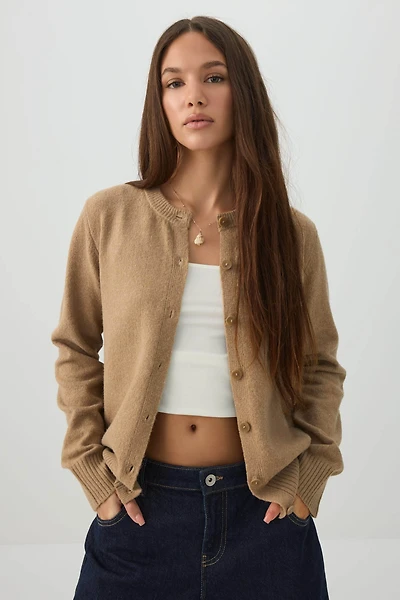 Cardigan boutonné