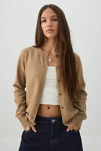 Cardigan boutonné