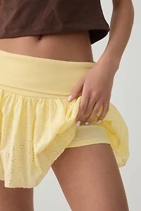 Fold Over Skort