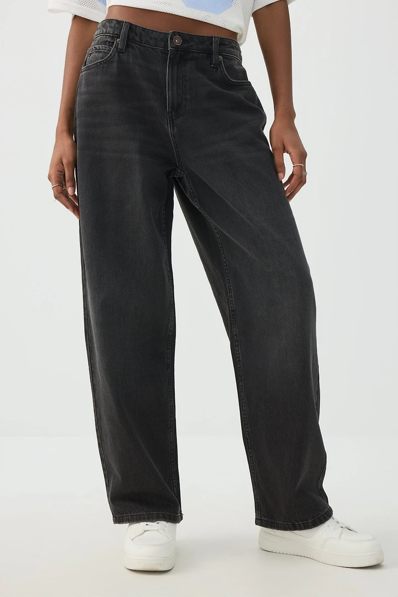 The Untamed Mid Rise Baggy Jean
