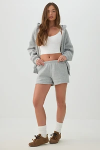 MADESOFT™ Fleece Oversized Zip Up Hoodie