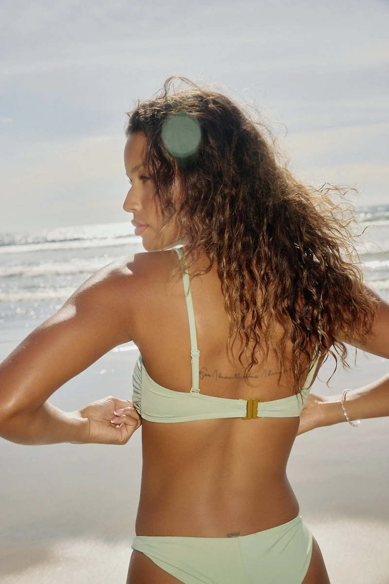 Twisted Bandeau Bikini Top