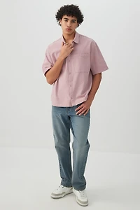 Boxy Short-Sleeve Shirt