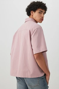 Boxy Short-Sleeve Shirt