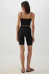High Waist Biker Shorts