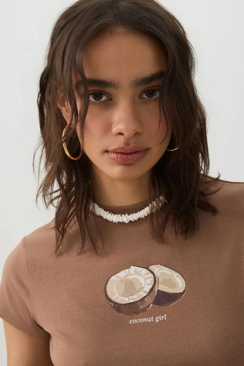 T-shirt graphique court