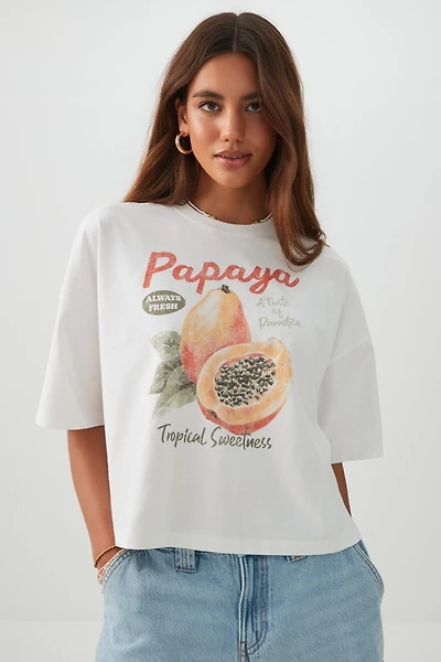 Graphic Drop Shoulder T-Shirt