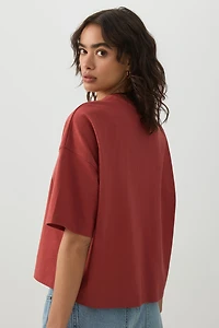 Graphic Drop Shoulder T-Shirt