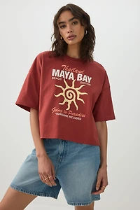 Graphic Drop Shoulder T-Shirt