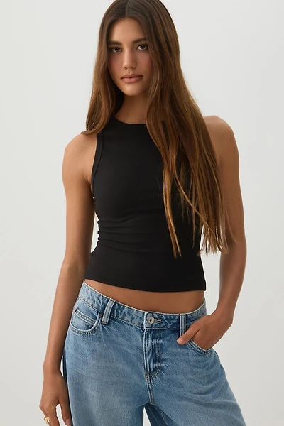 Basic Rib Knit Tank