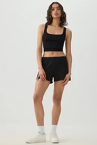 Seamless Ribbed Trapeze Tank Top
